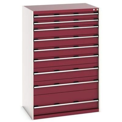 bott 1 armoire à 9 tiroirs cubio - 1600x1050x750mm - bott