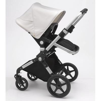 Bugaboo Lynx Complete Stroller - Aluminum/Black/Fresh White
