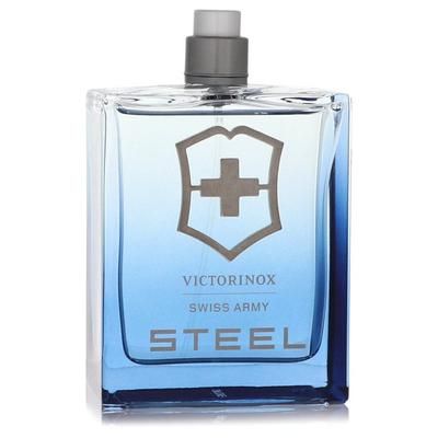 Swiss Army Steel For Men By Swiss Army Eau De Toilette Spray (tester) 3.4 Oz