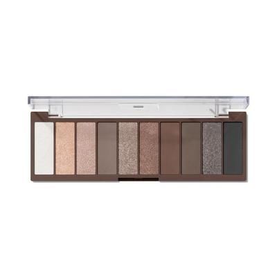 e.l.f. Cosmetics Perfect 10 Eyeshadow Palette In Everyday Smoky - Vegan and Cruelty-Free Makeup