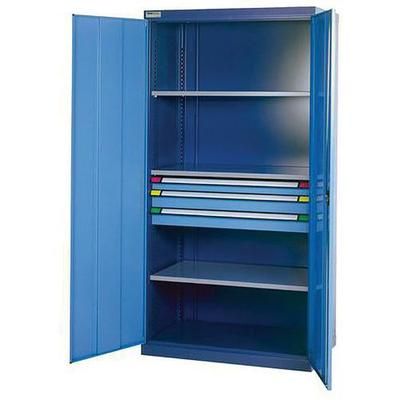 Armoire Charge Lourde 3 Tir Bleu Pigeon/ciel - Thurmetall