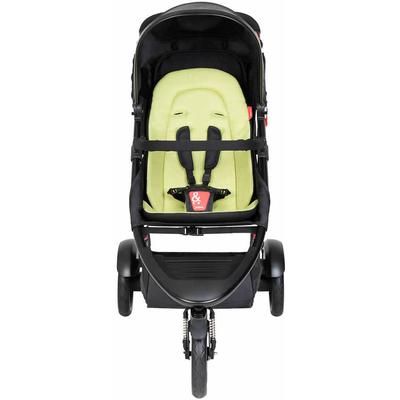 Phil & Teds Dot Stroller & Liner - Black/Apple