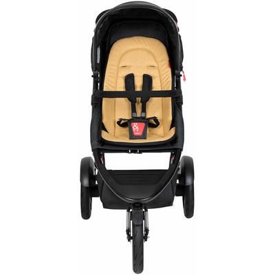Phil & Teds Dash Stroller & Liner - Black/Butterscotch