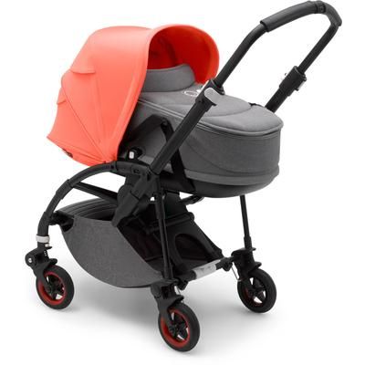 Bugaboo Bee 5 Complete Bassinet, Limited Edition - Coral Collection Grey Melange