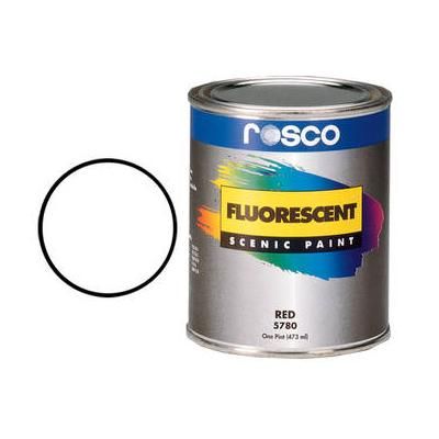 Rosco Fluorescent Paint (White, Matte, 1 Quart) 150057790032