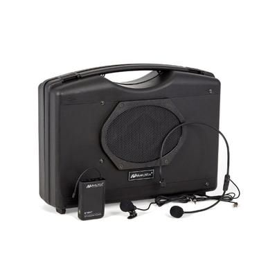 AmpliVox Bluetooth Audio Portable Buddy Wireless Headset/Lapel Black SW222A