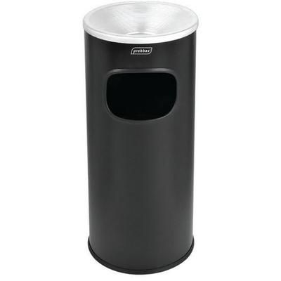 Cendrier Poubelle En Métal 30 L Noir - Probbax