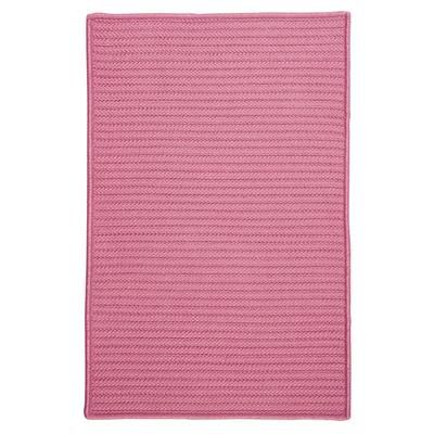 Simple Home Solid Rug by Colonial Mills in Pink (Size 2'W X 12'L)