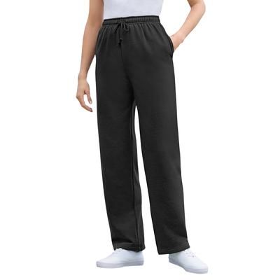 Plus Size Women's Better Fleece Sweatpant by Woman Within in Black (Size 5X)