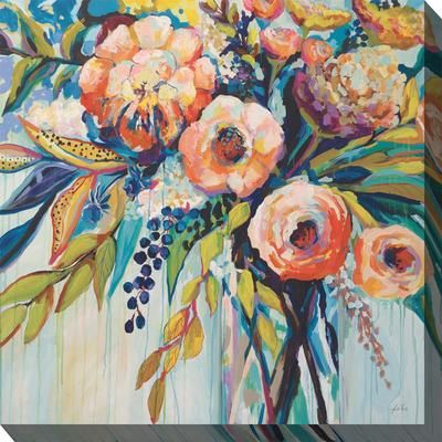 Celebration Outdoor Wall Art by West Of The Wind in Multi