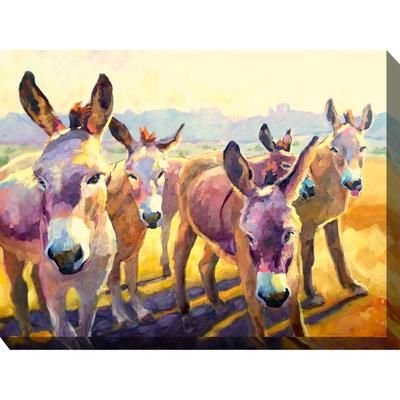 Tuffy's Gang Outdoor Wall Art by West Of The Wind in Multi