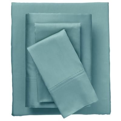 Bed Tite™ 300 Thread Count Sheet Set by BrylaneHome in Blue Haze (Size TWIN)