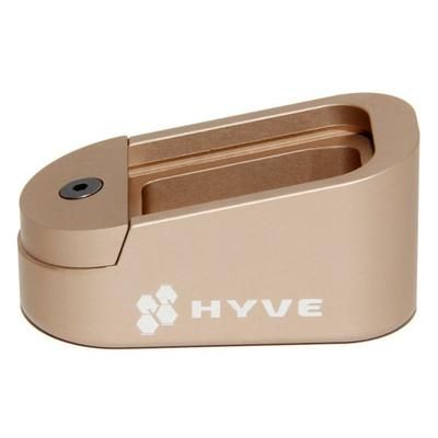 HYVE Technologies Magazine Extension Base Pad Glock 19 3-Round Tan Small G19-E3-6