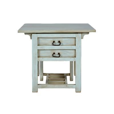 Remi Desk with Chair in Light Seafoam - Progressive Furniture A226-71