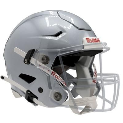 Riddell SpeedFlex Adult Football Helmet Silver Metallic