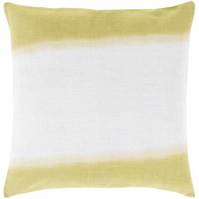 Darebin 20" Square Modern Olive/Grass Green/Light Gray/Lime Green Throw Pillow - Boutique Rugs
