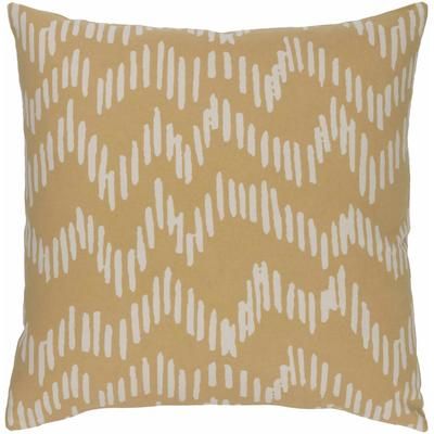 Cambooya 22" Square Modern Cotton Beige/Tan/Light Beige/Peach Throw Pillow - Boutique Rugs
