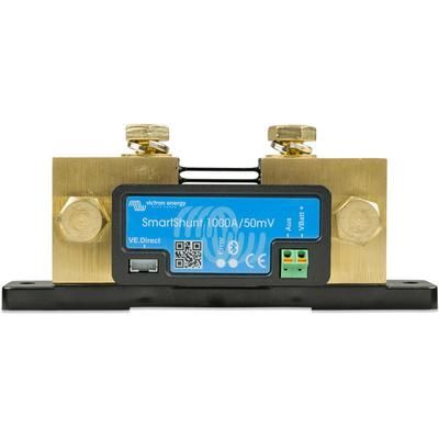 Victron Energy SmartShunt Bluetooth Smart Battery Shunt 1000 amps/ 50MV Black SHU050210050