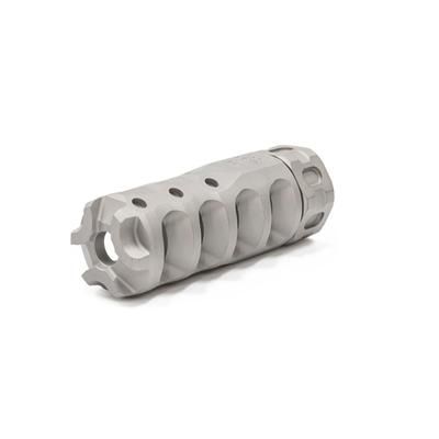 Precision Armament Hypertap Muzzle Brake .45 Caliber 5/8-24 Matte Stainless A04670