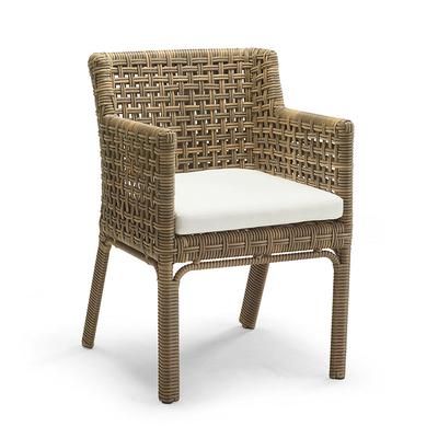 Seton Dining Arm/Side Chair Replacement Cushions - Standard, Sailcloth Indigo - Frontgate