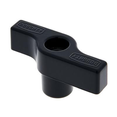 Doughty Knob M12 Hand Screw Black