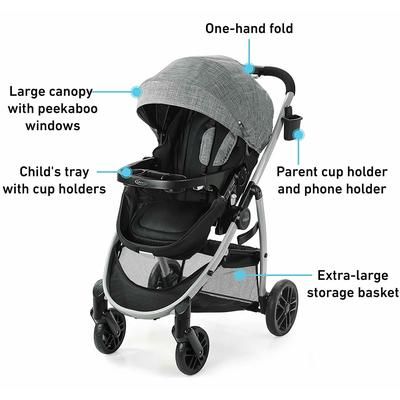 Graco Modes Pramette Travel System - Ellington