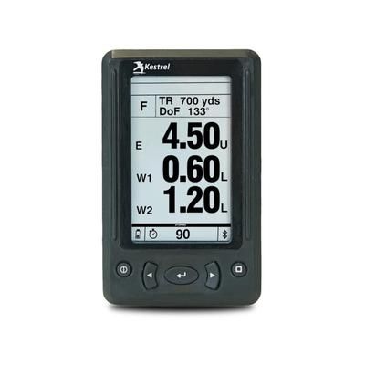 Kestrel Hud For 5 Series Ball- Istics Meters Black W/remote