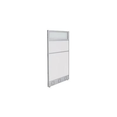 Washable White Laminate Single Raceway Panels w/Glass Window - 24"W x 48"H - See Other Si