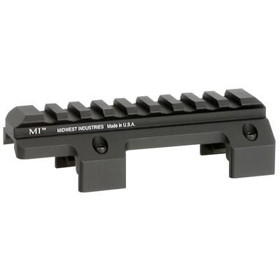Midwest Industries HK MP5 Optic Picatinny Top Rail Hard Coat Anodized Black MI-MP5-OR