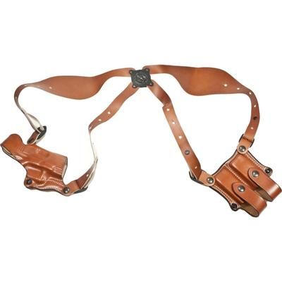 DeSantis New York Undercover Rig Shoulder Leather Holster Glock 19/Glock 23/Glock 31/Glock 32/Glock 26/Glock 27/Glock 33/Glock 36/Glock 17/Glock 22