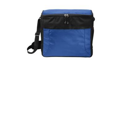 Port Authority BG514 24-Can Cube Cooler in Twilight Blue/Black size OSFA | Polyester Blend