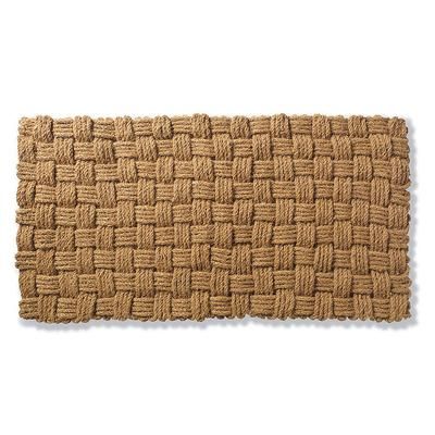 Jordan Basketweave Coco Door Mat - 30" x 48" - Frontgate