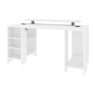 Electra 60W Gaming Desk in white - Bestar 169401-000017