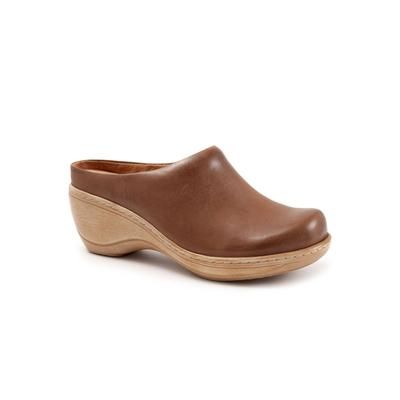 Women's Madison Clog by SoftWalk in Saddle (Size 10 M)