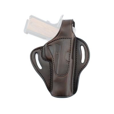 Texas 1836 Standoff - Thumb Break OWB Holster Right Hand Glock 19 SIG Sauer P320 X-Compact Brown TX-BH1-522