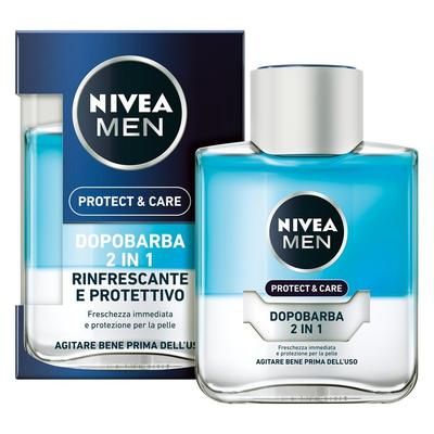 NIVEA - NIVEA MEN NIVEA Protect & Care Dopobarba 2 in 1 Rinfrescante e Protettivo Cerette e creme depilatorie 100 ml male