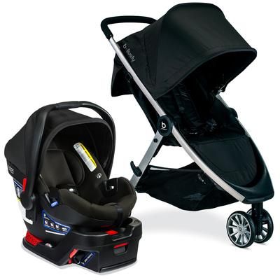 Britax B-Lively & B-Safe Gen2 Travel System - Eclipse Black SafeWash