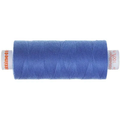 buttinette Fil à coudre universel, grosseur : 100, bobine de 500 m, bleu