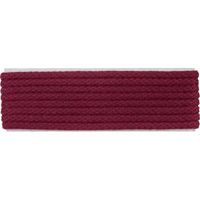 buttinette Cordon pour vêtements, bordeaux, 4 mm Ø, longueur : 4 m