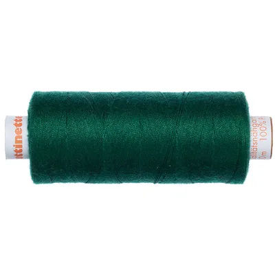 buttinette Fil à coudre universel, grosseur : 100, bobine de 500 m, vert sapin