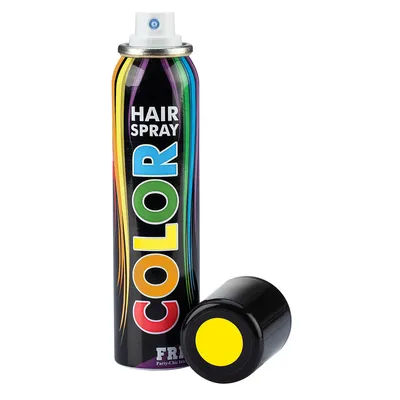 Laque colorante pour cheveux, jaune