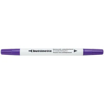 buttinette Feutre pour tissus, auto-effaçable, violet, 1 pièce