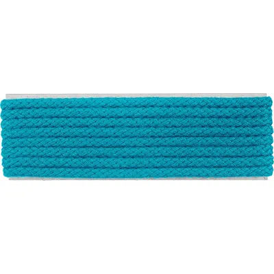 buttinette Cordon pour vêtements, turquoise, 4 mm Ø, longueur : 4 m