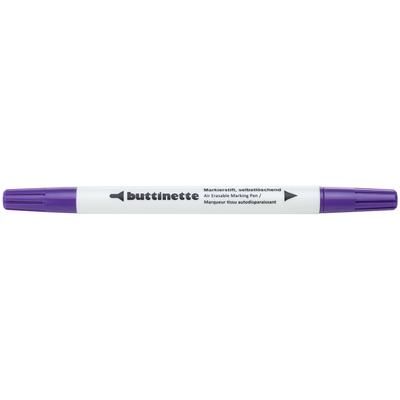 buttinette Feutre pour tissus, auto-effaçable, violet, 1 pièce