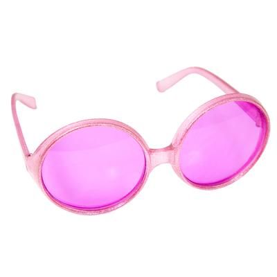 Lunettes teintées, rose vif