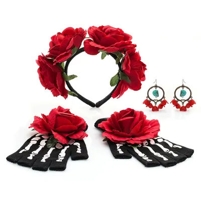 Kit d'accessoires "jour des morts / Día de Muertos"