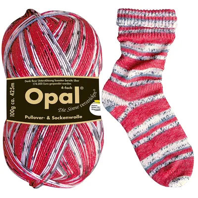 Opal Laine à chaussettes, forêt équatoriale "coccinelle"