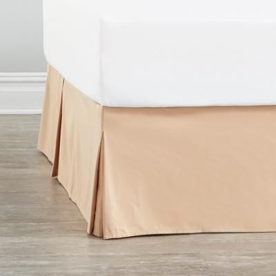 Tailored Magic Bedskirt by BrylaneHome in Mocha (Size TWIN)