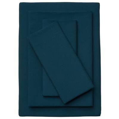 BH Studio Solid Microfiber Sheet Set by BH Studio in Peacock (Size KING)