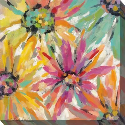 Perky Petals Wall Art by West Of The Wind in Multi